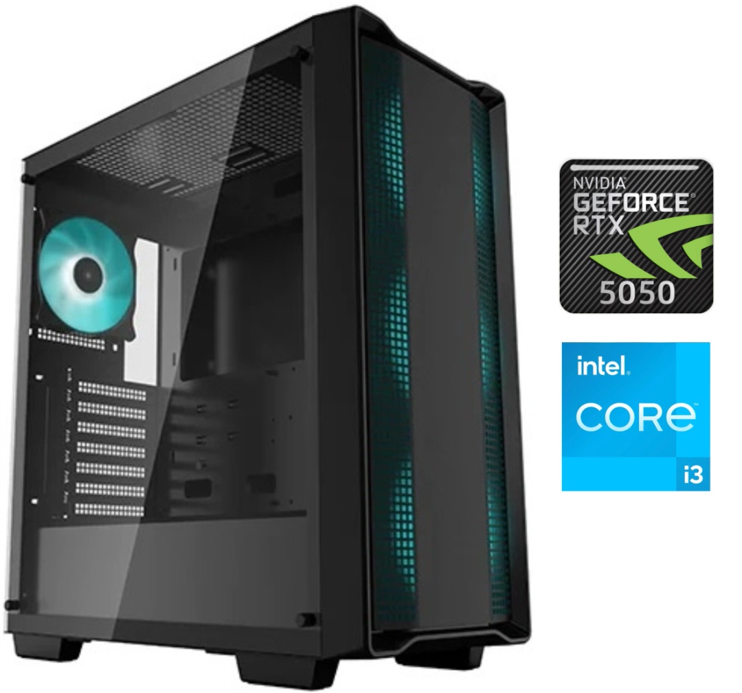Equipo Gamer Core i3 12100F, 16GB, 500GB, RTX 5050 8GB - Producto destacado