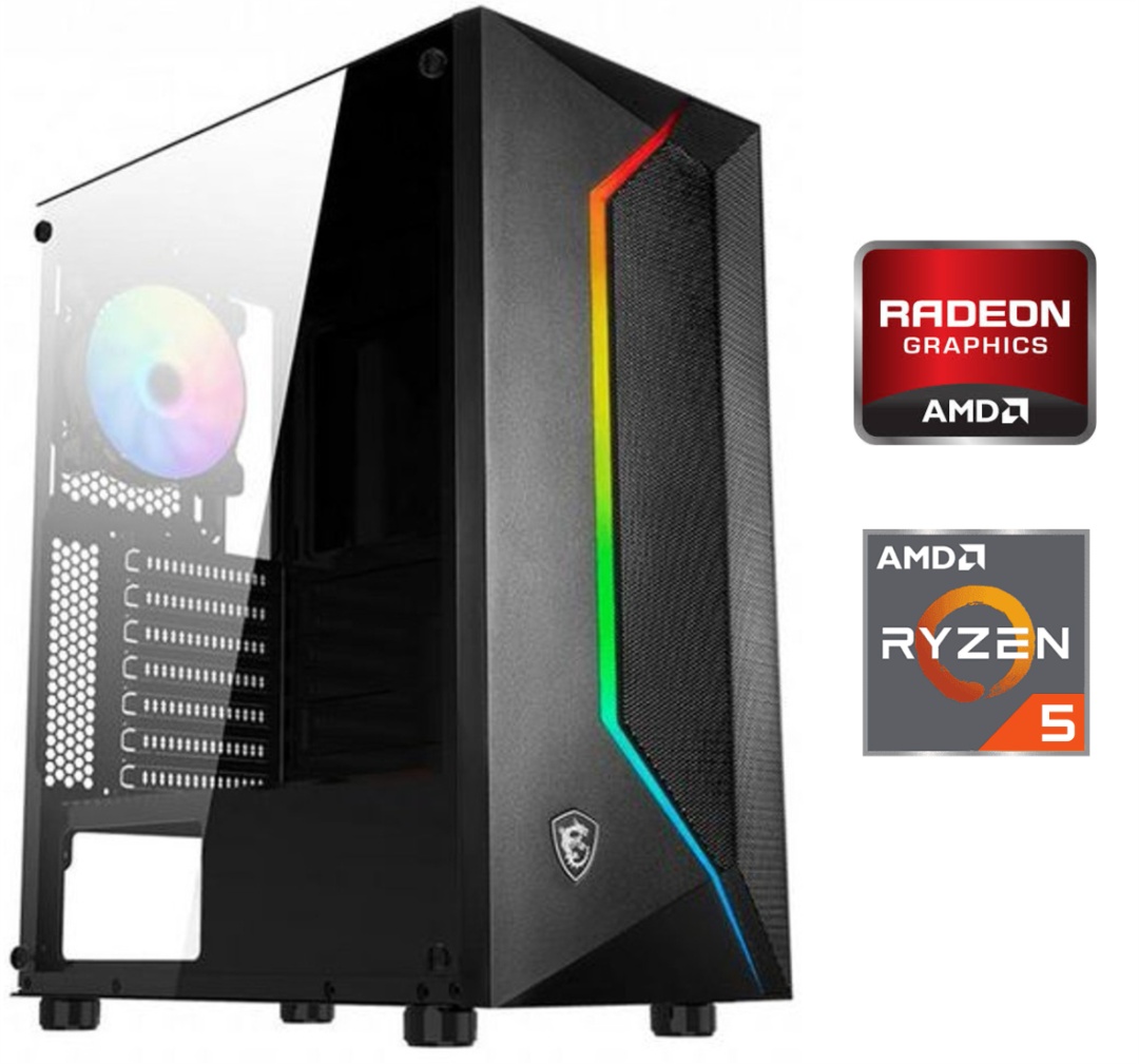 Equipo Gamer Ryzen 5 5600GT, 16GB, 500GB, Gráficos Radeon - Producto destacado