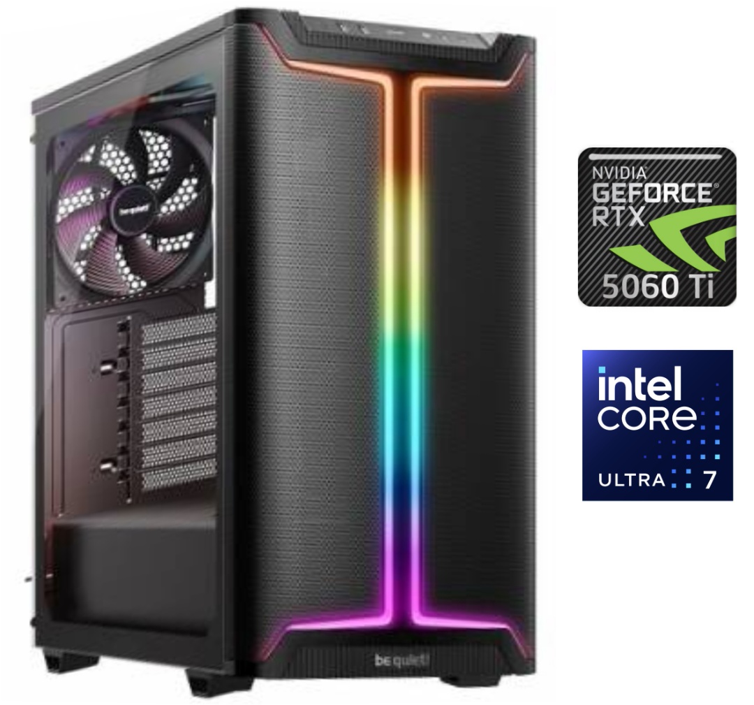 Equipo Gamer Core Ultra 7 265F, 32GB, 1TB, RTX 5060Ti 8GB - Producto destacado