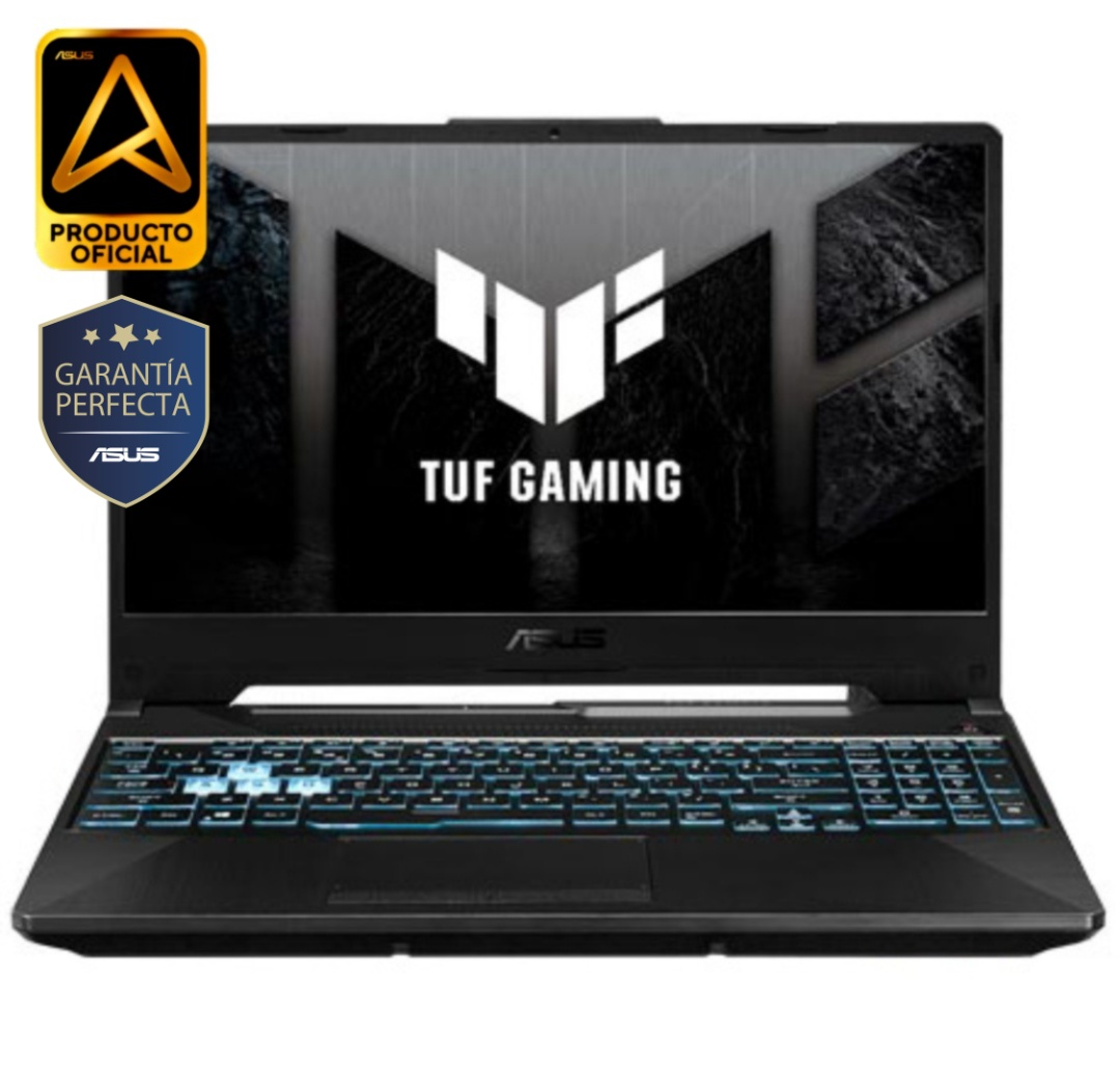 Notebook Gamer Asus Ryzen 7 4.7Ghz, 8GB, 512GB SSD, 15.6" FHD, RTX 3050 4GB - Producto destacado